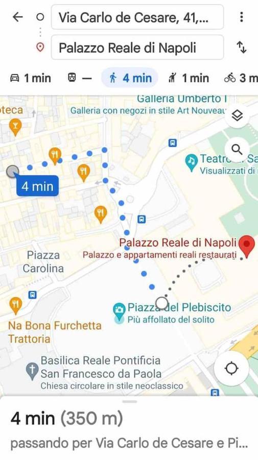 Traversa Toledo, Intero Appartamento Al Plebiscito Napoli Ngoại thất bức ảnh